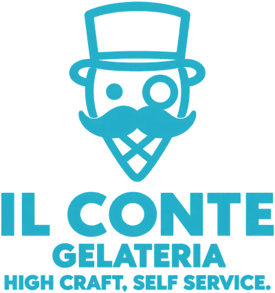 Il Conte Gelateria · High craft, self service.